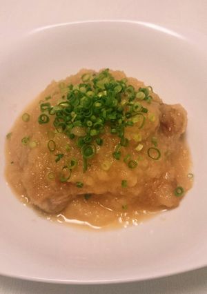 ﾌﾗｲﾊﾟﾝde鶏もものさっぱりみぞれ煮-レシピのメイン写真