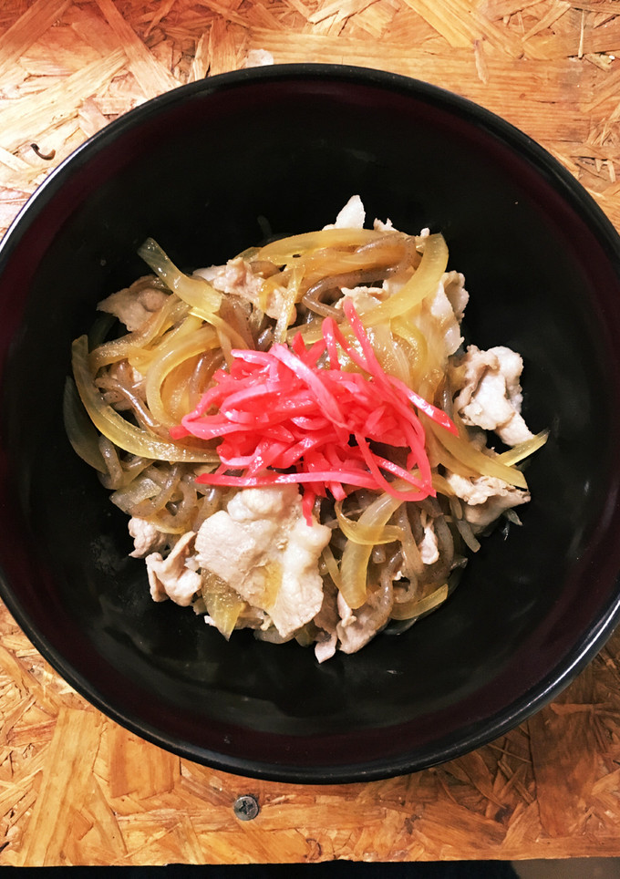 簡単&節約 我が家の豚丼-レシピのメイン写真