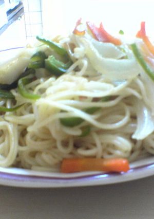 余った素麺でビーフンもどき？激旨素麺☆-レシピのメイン写真
