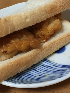 鶏胸肉の生姜焼きサンドウイッチ-レシピのメイン写真