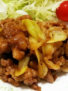 簡単❤豚肉と長ネギの和風カレー炒め-レシピのメイン写真