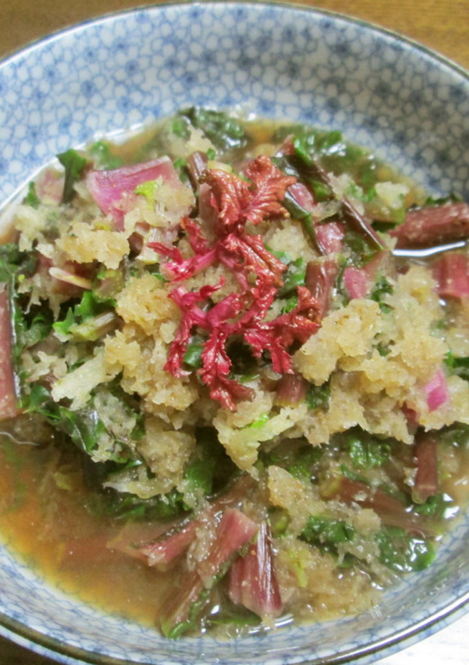 蕪の葉のみぞれ煮-レシピのメイン写真