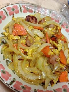 卵と野菜のマヨネーズ炒め-レシピのメイン写真