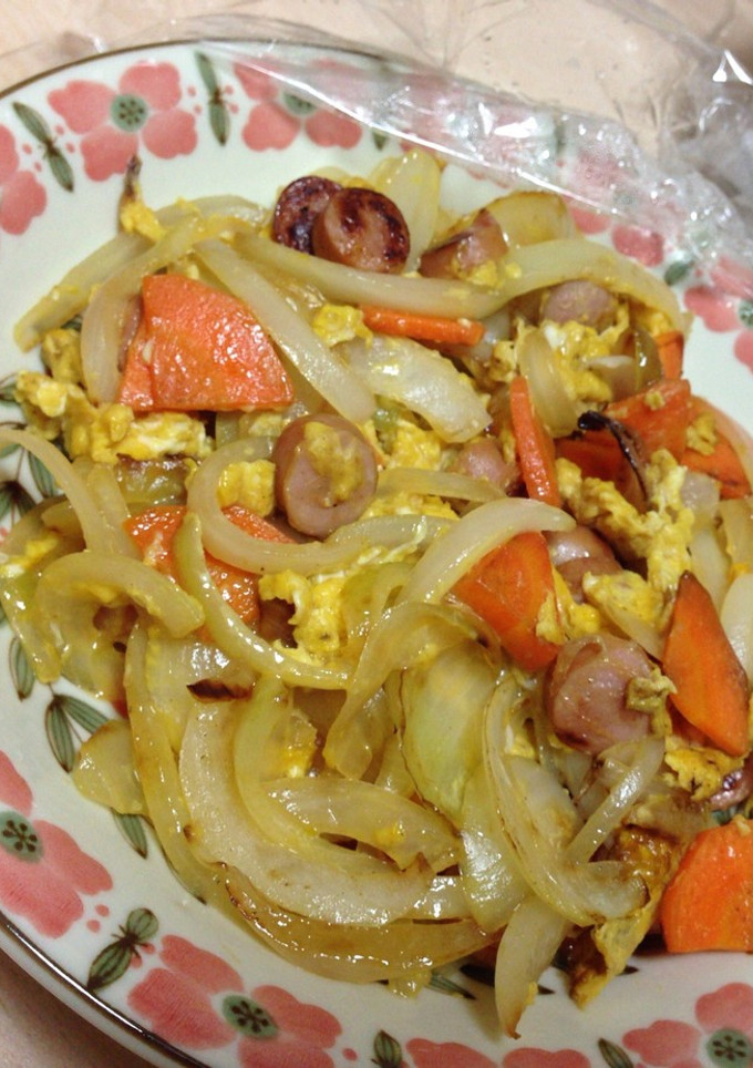 卵と野菜のマヨネーズ炒め-レシピのメイン写真