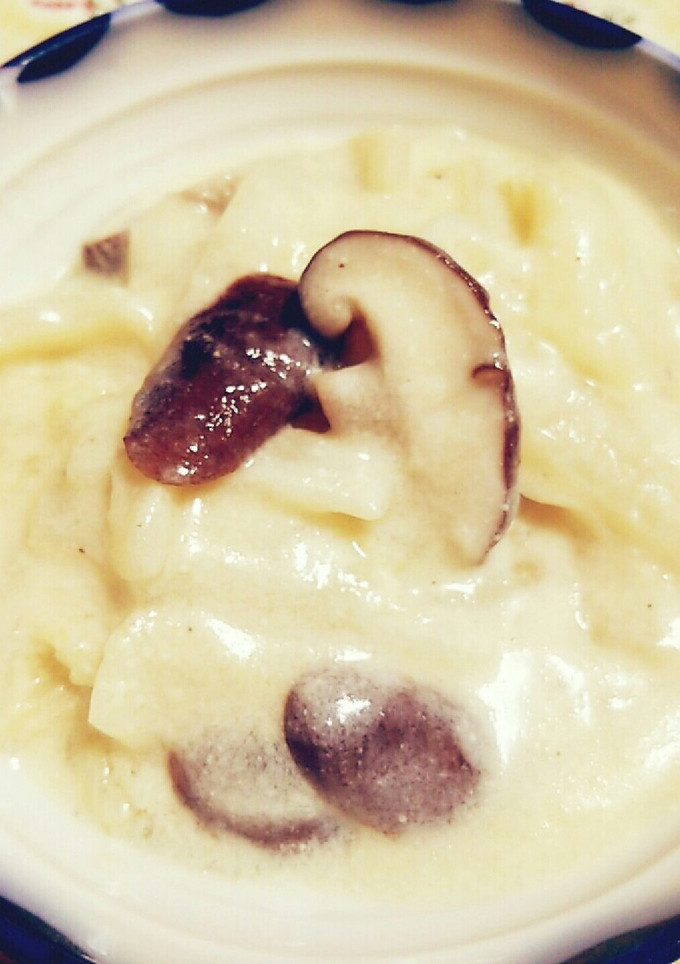 白菜としいたけの豆乳とろ～り煮-レシピのメイン写真