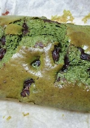 抹茶×小豆のパウンドケーキ♪-レシピのメイン写真