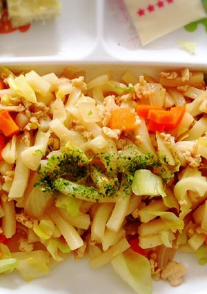 離乳食完了期＊焼うどん-レシピのメイン写真