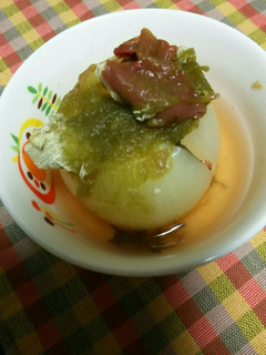 丸ごと玉ねぎのスープ-レシピのメイン写真