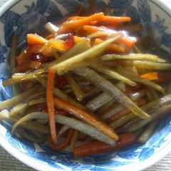 รูปของ ▼食物繊維たっぷり♪きんぴらごぼう▼