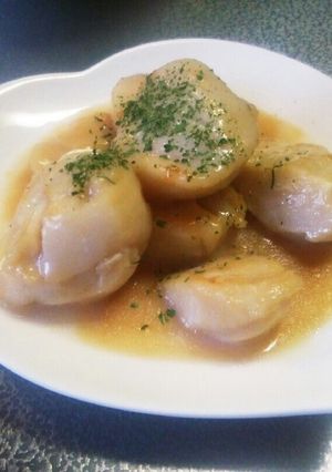 ホタテのソテー＊バター醤油-レシピのメイン写真