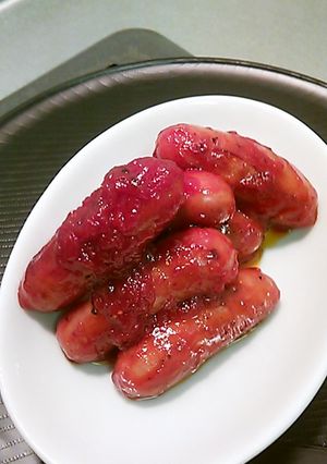 ケチャップいっぱいウィンナー-レシピのメイン写真