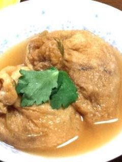 レンコンとイカの巾着煮-レシピのメイン写真