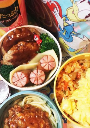 高校サッカー小僧弁当その160♪-レシピのメイン写真