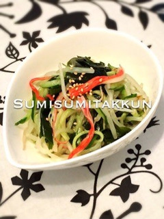 簡単美味しい♪モヤシと胡瓜のナムル☆-レシピのメイン写真