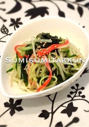 簡単美味しい♪モヤシと胡瓜のナムル☆-レシピのメイン写真