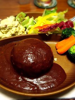 デミグラスソースのチーズinハンバーグ☆-レシピのメイン写真