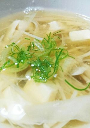 *とろとろたっぷりきのこ汁-レシピのメイン写真