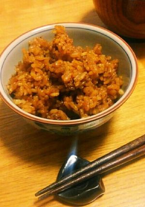 佃煮で作る嘘のようにお手軽な炊き込みご飯-レシピのメイン写真