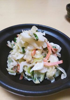 簡単！キャベツのマヨポンサラダ☆-レシピのメイン写真