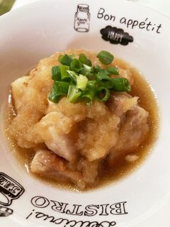 鶏肉のみぞれ煮-レシピのメイン写真