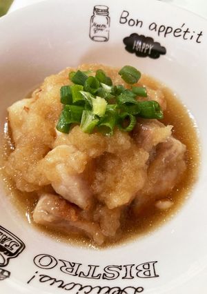 鶏肉のみぞれ煮-レシピのメイン写真