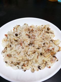 梅としめじの炒めご飯-レシピのメイン写真
