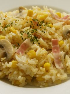 炊飯器で♪ コーンのクリームピラフ☆-レシピのメイン写真
