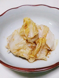 簡単白菜のポン酢和え-レシピのメイン写真