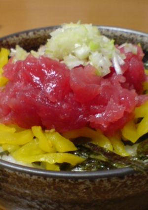 簡単！ヘルシー！トロたく丼♪-レシピのメイン写真