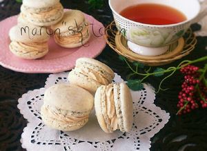 とろける紅茶ガナッシュの♡紅茶マカロン-レシピのメイン写真