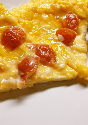 チーズとミニトマトのオープンオムレツ☆-レシピのメイン写真