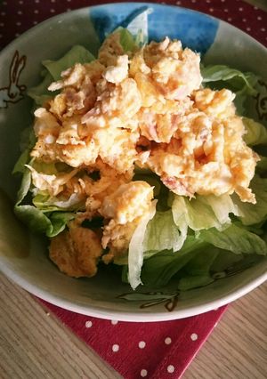 あっさり濃厚ツナいり卵-レシピのメイン写真