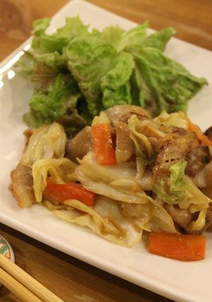 豚バラ肉のしょうゆ糀炒め-レシピのメイン写真