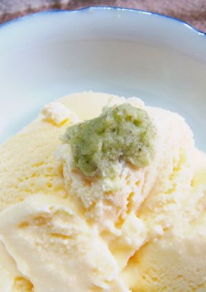 わさびアイスクリーム♪-レシピのメイン写真