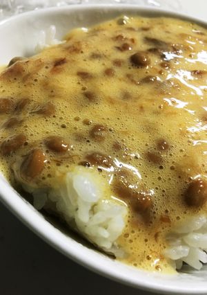 私の納豆ご飯-レシピのメイン写真