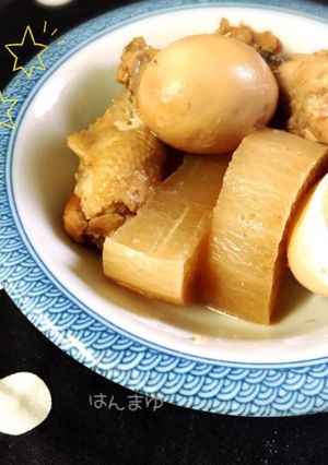 煮込んでホロホロ♡手羽元のさっぱり煮-レシピのメイン写真