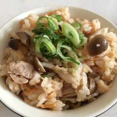 รูปของ 激ウマ！チキンラーメン炊き込みご飯