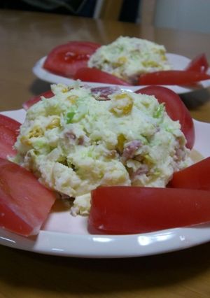 シャキシャキポテトサラダ-レシピのメイン写真