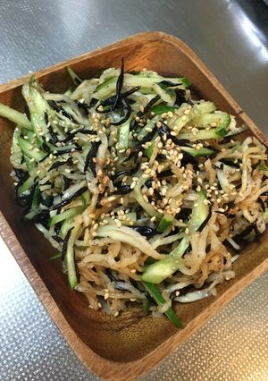 切干大根のごま酢あえ-レシピのメイン写真