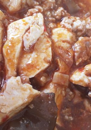 酒粕で風味アップ♡麻婆豆腐！-レシピのメイン写真