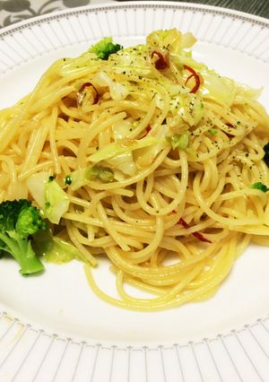必見！隠し味！春キャベツのペペロンチーノ-レシピのメイン写真