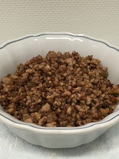 あると便利♪ 挽肉と玉ねぎのそぼろ 5分-レシピのメイン写真