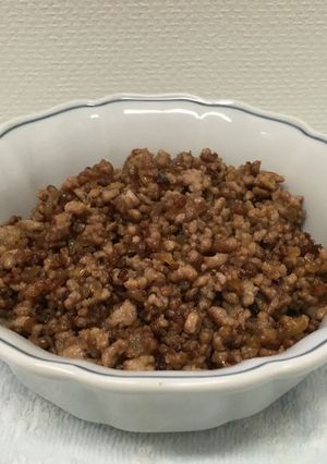 あると便利♪ 挽肉と玉ねぎのそぼろ 5分-レシピのメイン写真