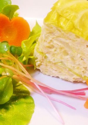 意外と簡単！鶏肉のキャセロールキャベツ♬-レシピのメイン写真