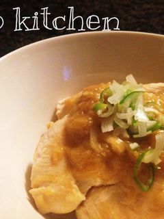 鶏ささみのソテーを、ネギみそソースで-レシピのメイン写真