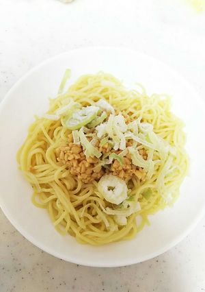 超シンプル納豆焼きそば-レシピのメイン写真
