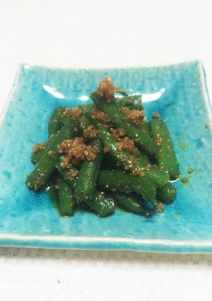 パパッとできる！インゲンのゴマ和え-レシピのメイン写真