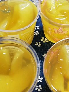 簡単リンゴのコンポート入りゼリー-レシピのメイン写真