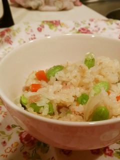 シーチキンで炊き込みご飯-レシピのメイン写真