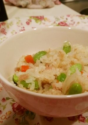 シーチキンで炊き込みご飯-レシピのメイン写真